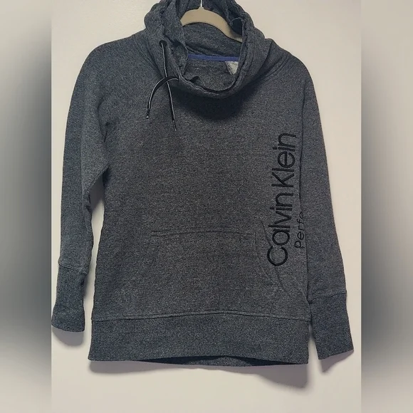 Calvin Klein Performance Women's Funnel Neck Sweatshirt - Picture 2 of 8